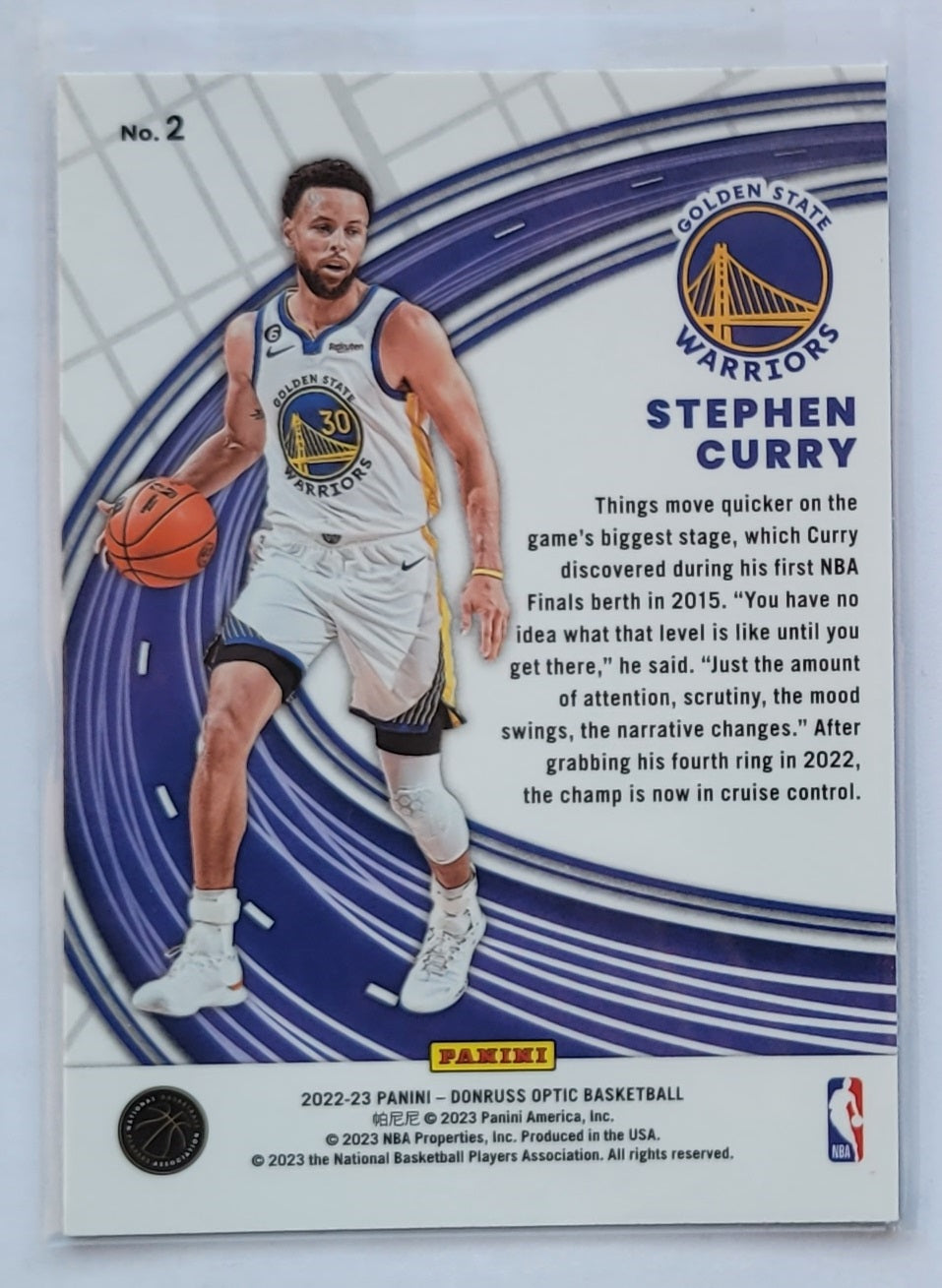 Stephen Curry - 2022-23 Donruss Optic Express Lane #2