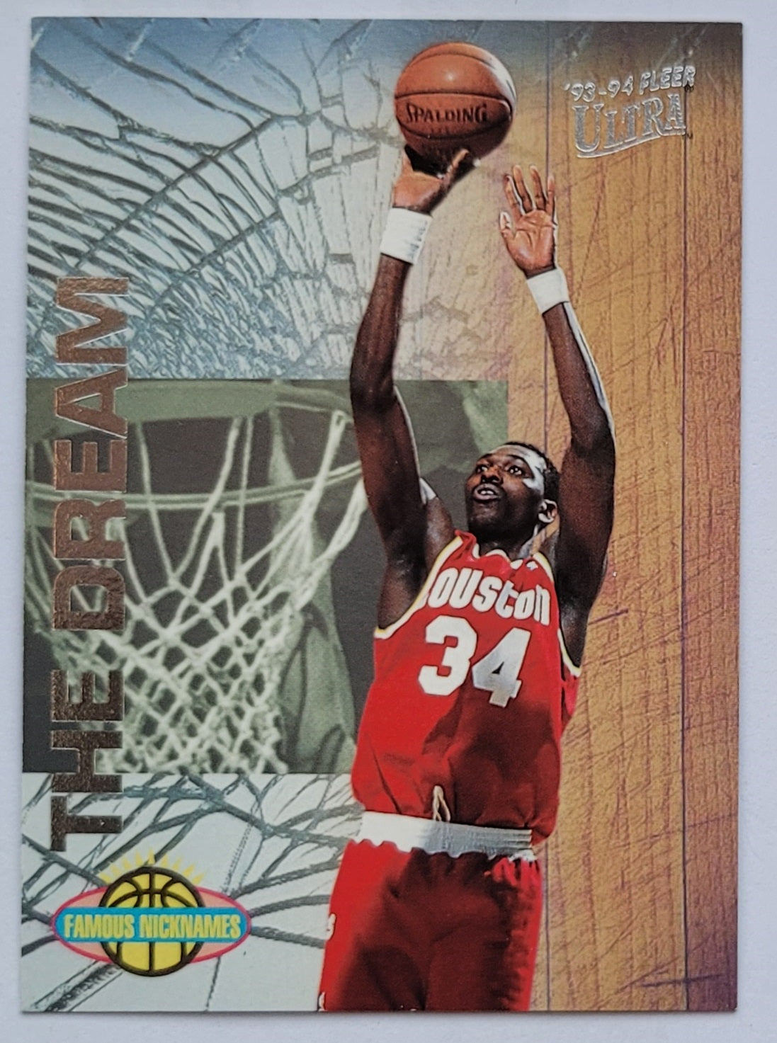 Hakeem Olajuwon - 1993-94 Ultra Famous Nicknames #12