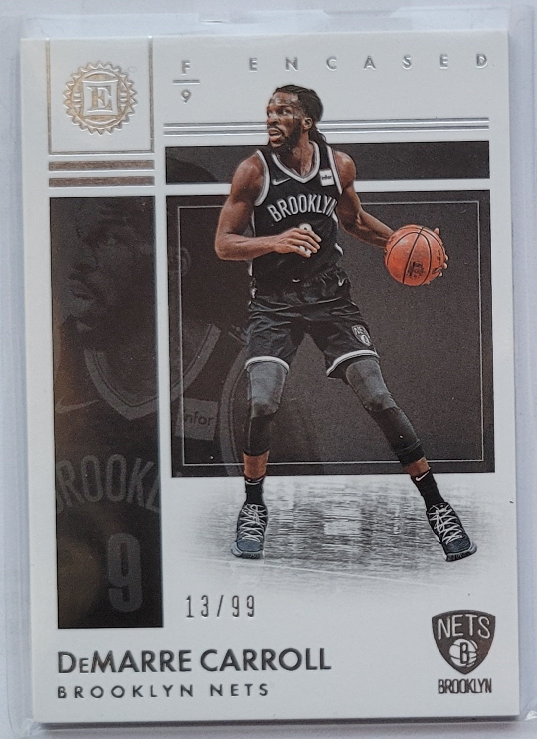 DeMarre Carroll - 2017-18 Panini Encased #77 - 13/99