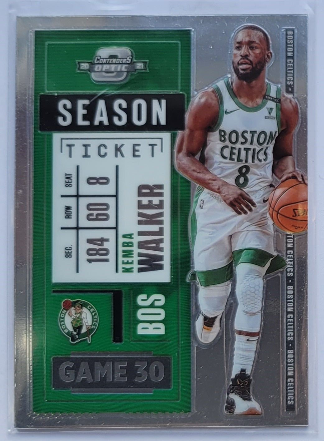 Kemba Walker - 2020-21 Panini Contenders Optic Silver #76