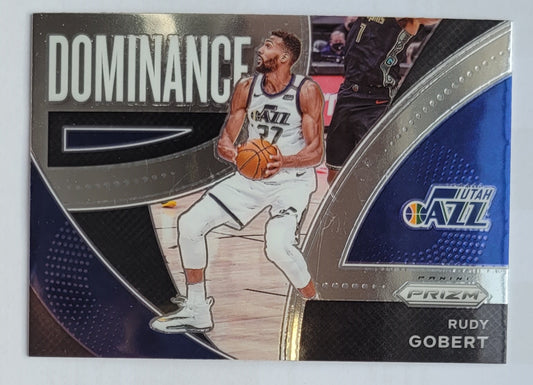 Rudy Gobert - 2021-22 Panini Prizm Dominance #23