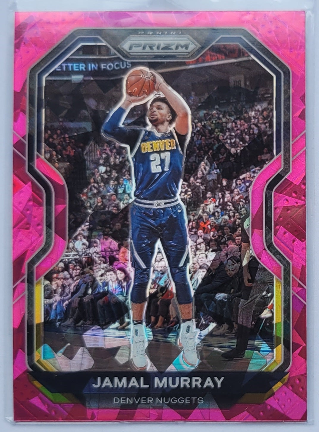 Jamal Murray - 2020-21 Panini Prizm Prizms Pink Ice #124