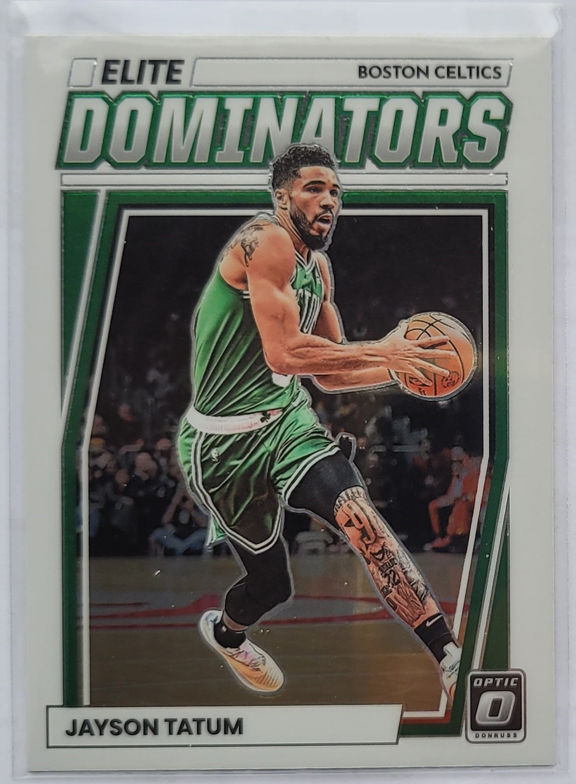 Jayson Tatum - 2022-23 Donruss Optic Elite Dominators #15