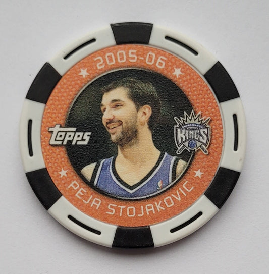 Peja Stojakovic - 2005-06 Topps NBA Collector Chips #81