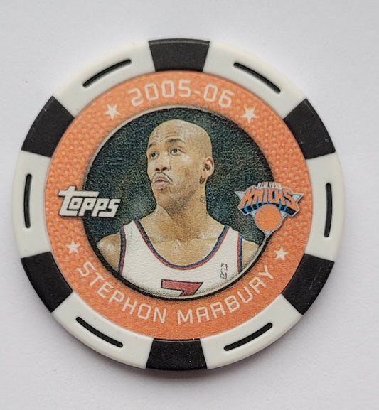 Stephon Marbury - 2005-06 Topps NBA Collector Chips #98