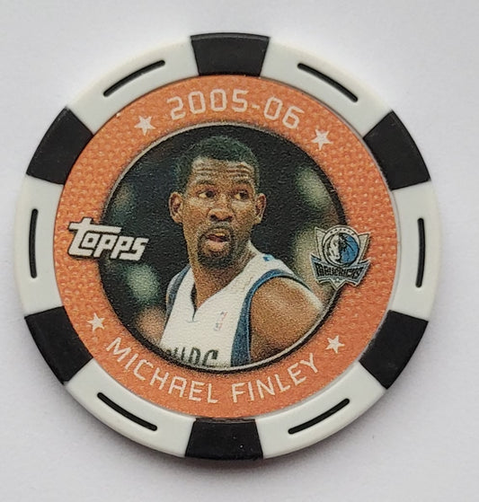 Michael Finley - 2005-06 Topps NBA Collector Chips #73