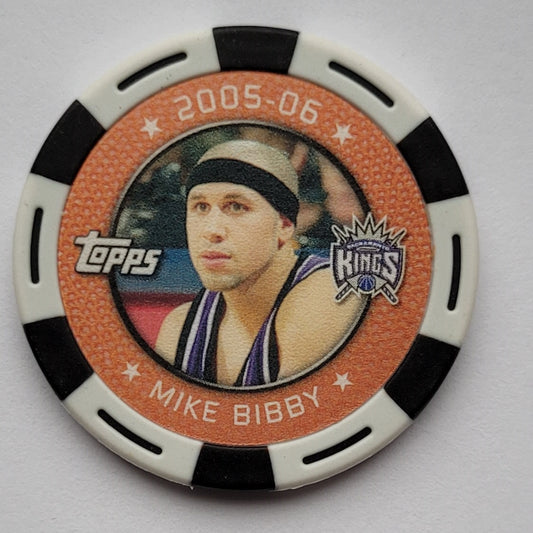 Mike Bibby - 2005-06 Topps NBA Collector Chips #75