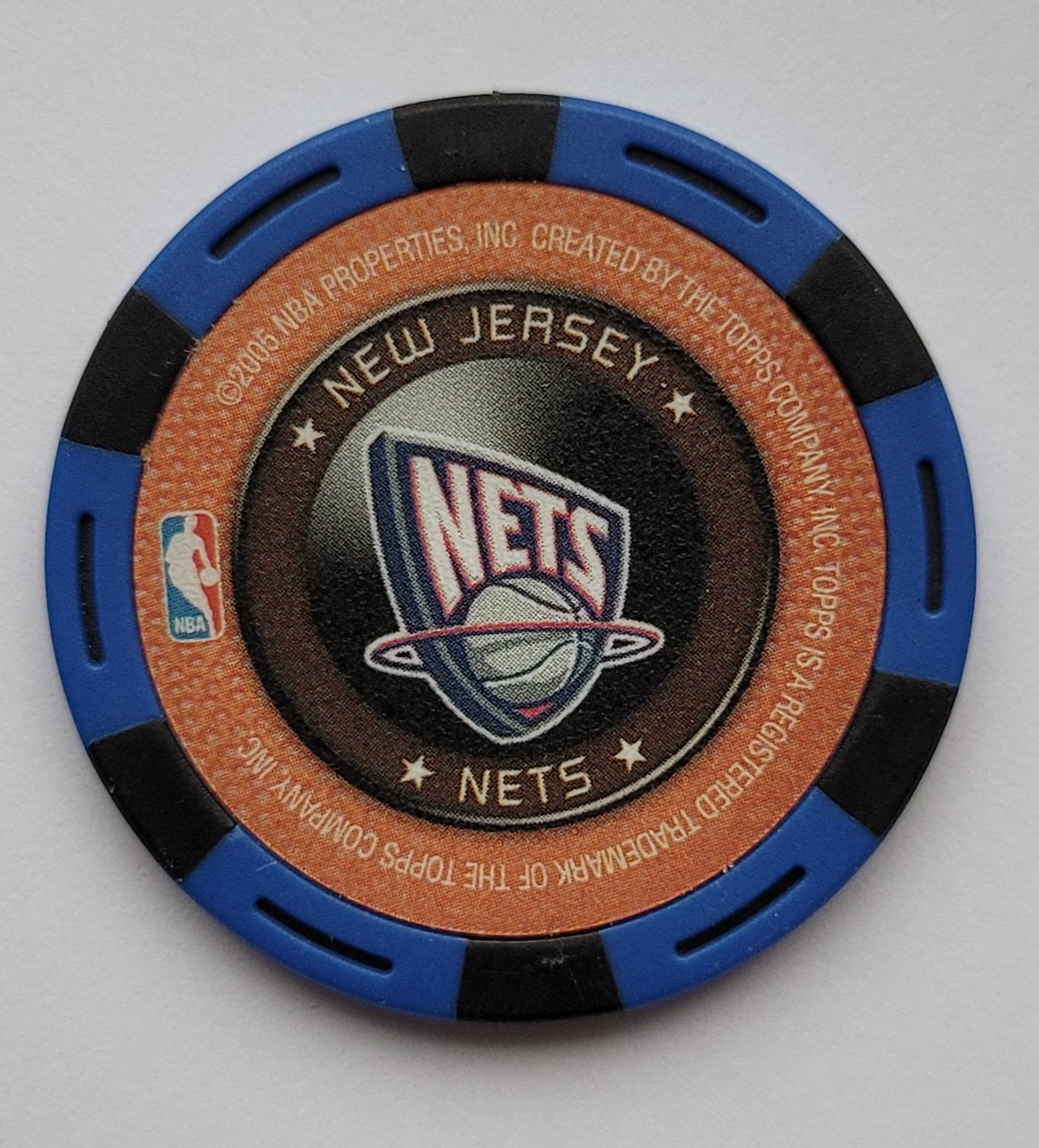 Jason Kidd - 2005-06 Topps NBA Collector Chips Blue #13