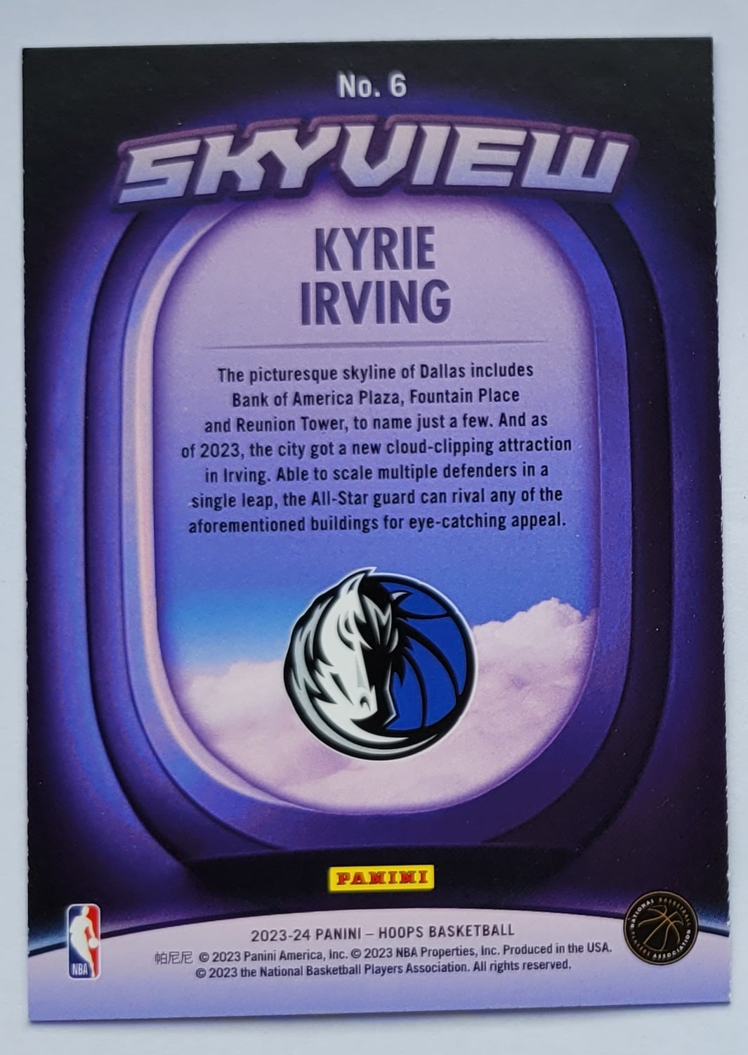 Kyrie Irving - 2023-24 Hoops Skyview #6