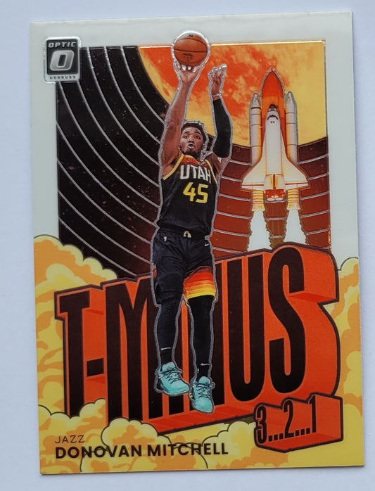 Donovan Mitchell - 2021-22 Donruss Optic T-Minus 3-2-1 #5