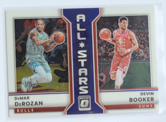 DeMar DeRozan / Devin Booker - 2022-23 Donruss Optic All-Stars #4