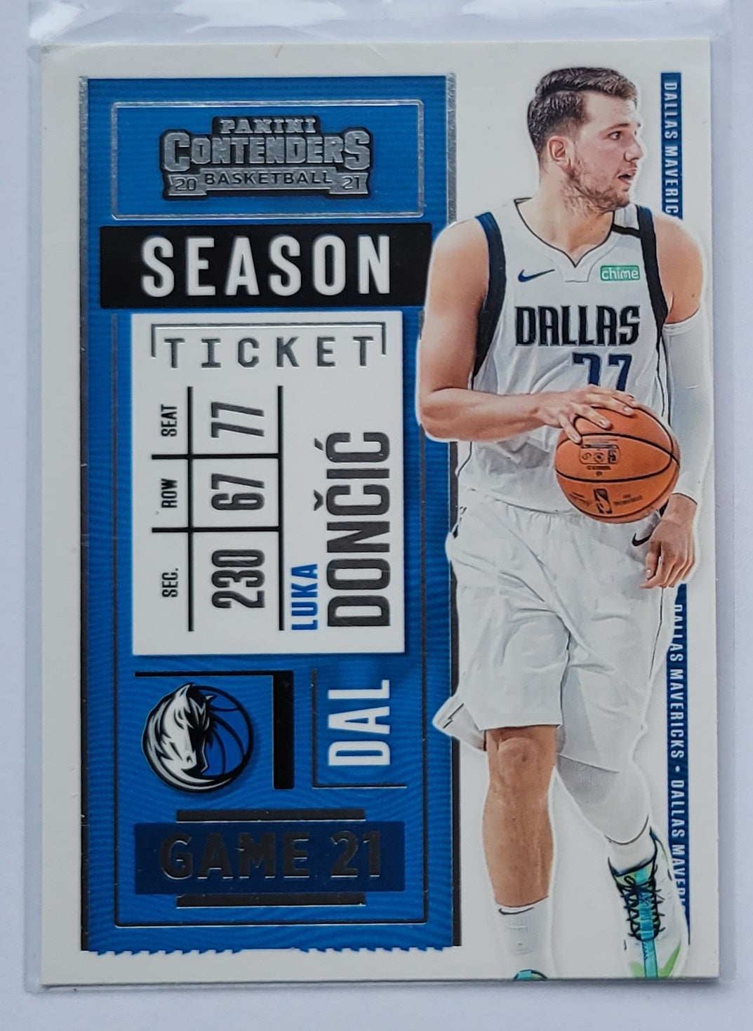 Luka Doncic - 2020-21 Panini Contenders #85