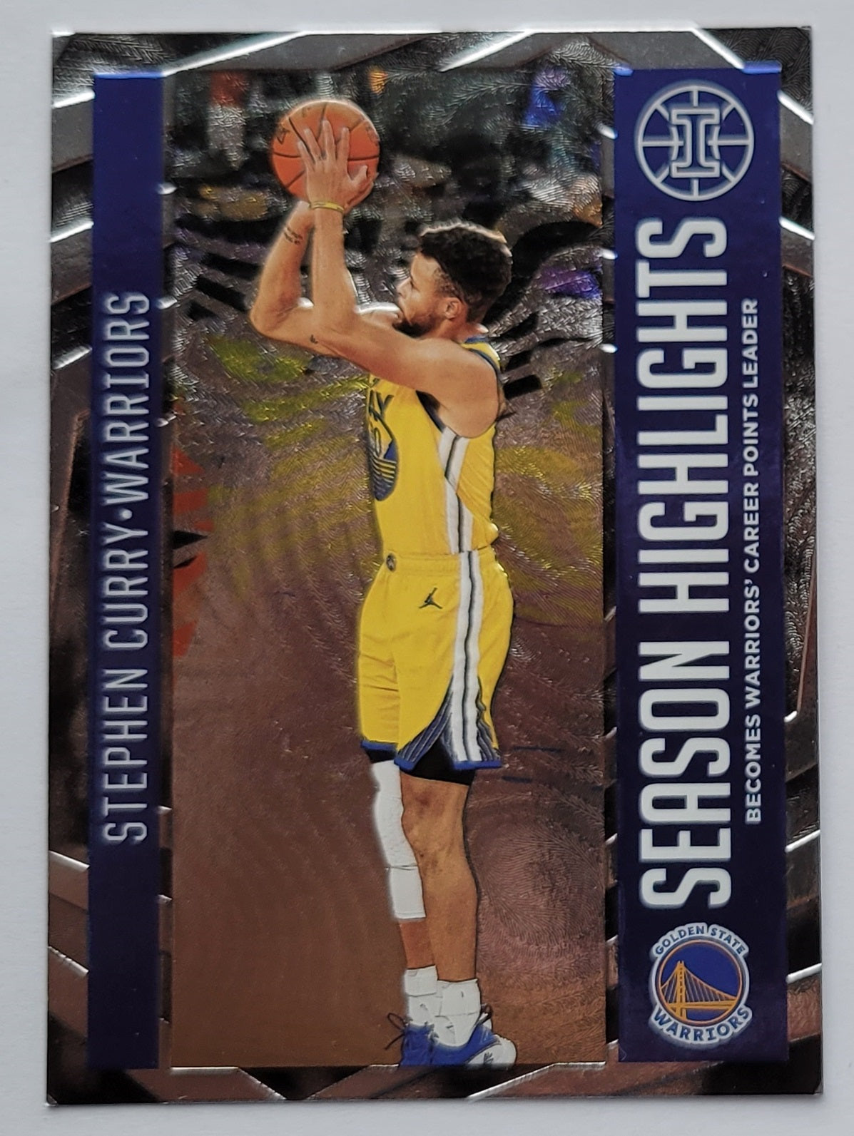 Stephen Curry - 2020-21 Panini Illusions Season Highlights #3