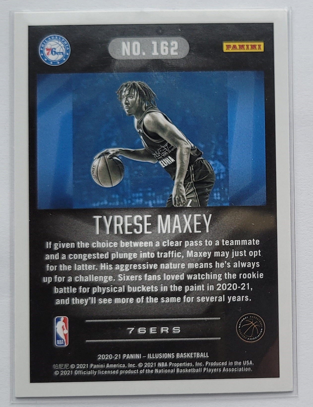 Tyrese Maxey - 2020-21 Panini Illusions #162 RC