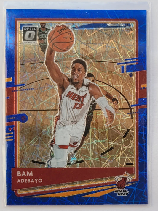 Bam Adebayo - 2020-21 Donruss Optic Blue Velocity #52