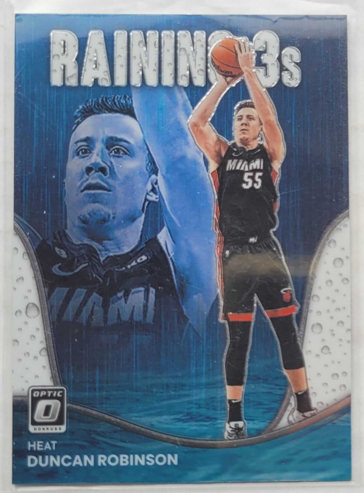 Duncan Robinson - 2022-23 Donruss Optic Raining 3s #11