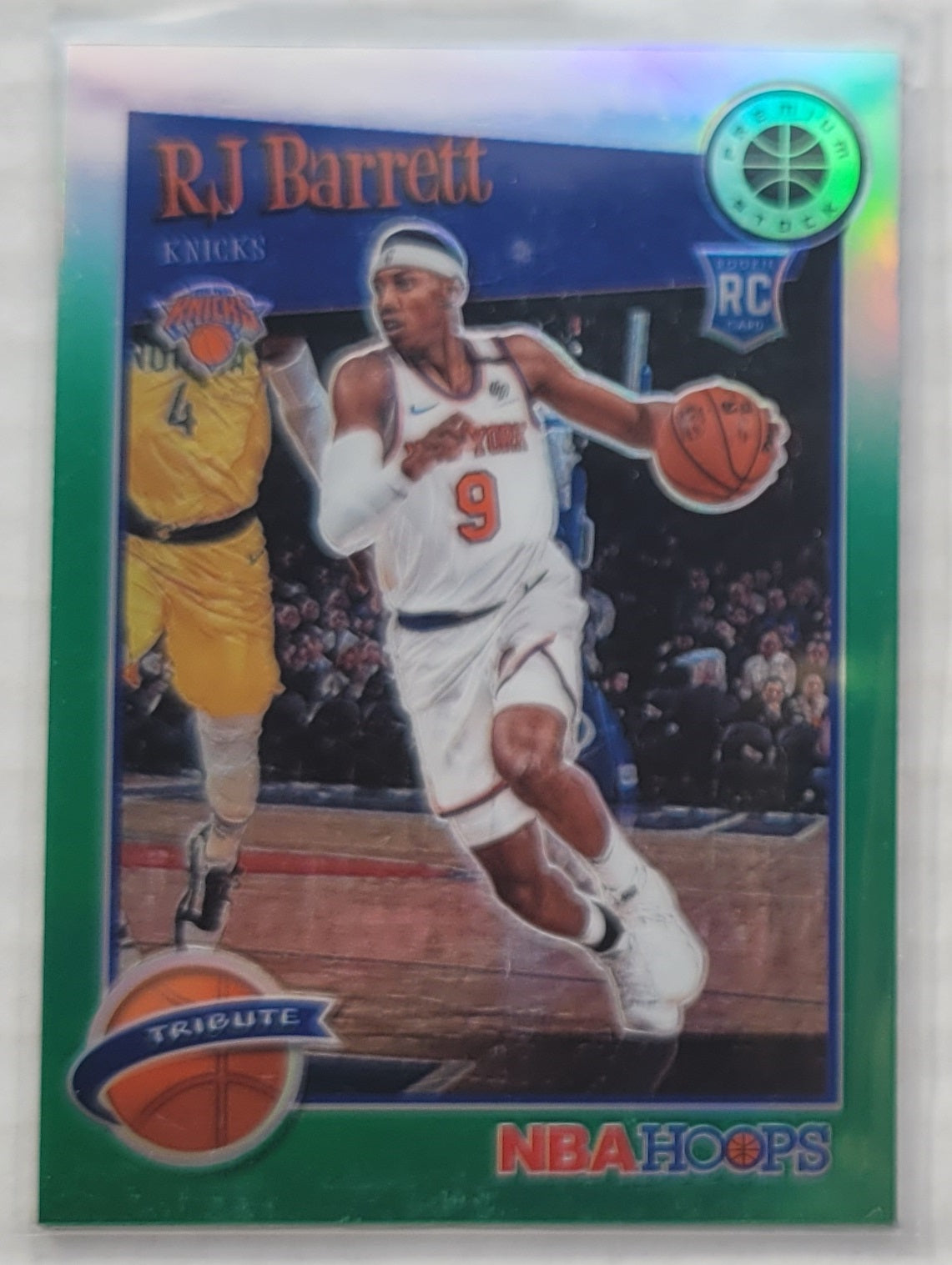 RJ Barrett - 2019-20 Hoops Premium Stock Prizms Green #298 RC