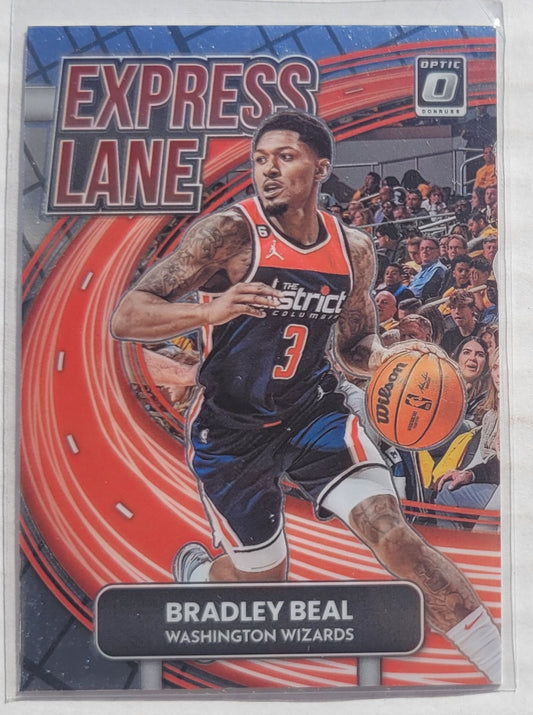 Bradley Beal - 2022-23 Donruss Optic Express Lane #13