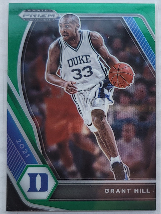 Grant Hill - 2021-22 Panini Prizm Draft Picks Prizms Green #90