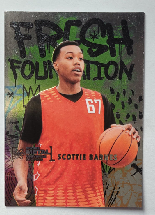 Scottie Barnes - 2021 Metal Universe Champions Fresh Foundation #FF2