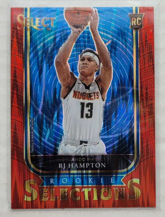 RJ Hampton - 2020-21 Select Rookie Selections Prizms Red #10