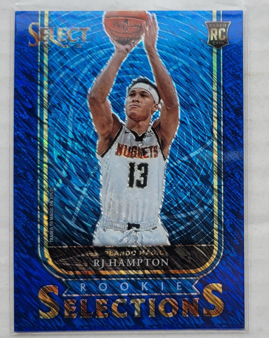 RJ Hampton - 2020-21 Select Rookie Selections Prizms Blue #10