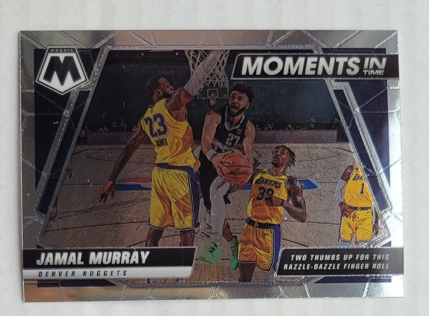 Jamal Murray - 2021-22 Panini Mosaic Moments in Time #15