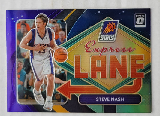 Steve Nash - 2020-21 Donruss Optic Express Lane Purple #20