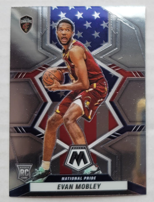 Evan Mobley - 2021-22 Panini Mosaic #258 NP RC