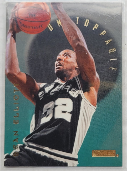 Sean Elliott - 1995-96 E-XL Unstoppable #15