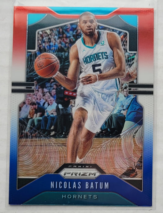 Nicolas Batum - 2019-20 Panini Prizm Prizms Red White and Blue #57