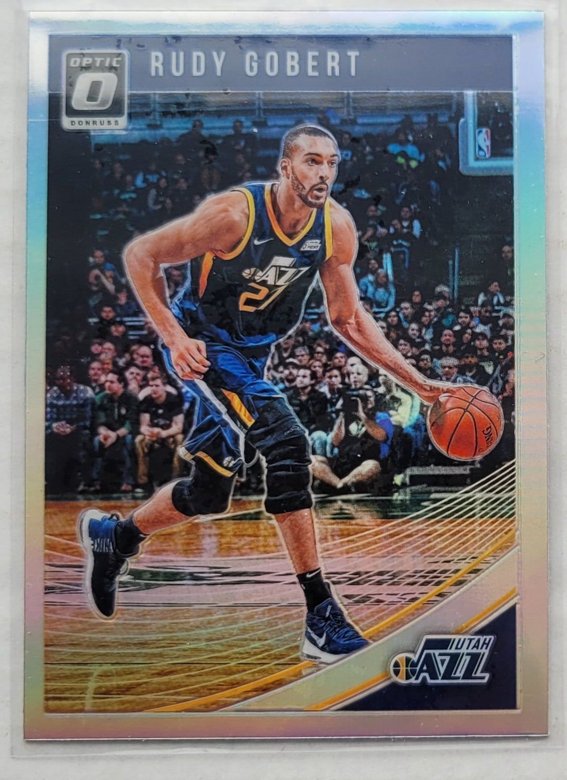 Rudy Gobert - 2018-19 Donruss Optic Holo #93