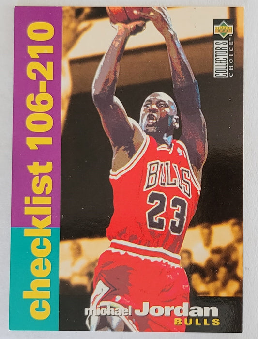 Michael Jordan - 1995-96 Collector's Choice International French I #210 CL