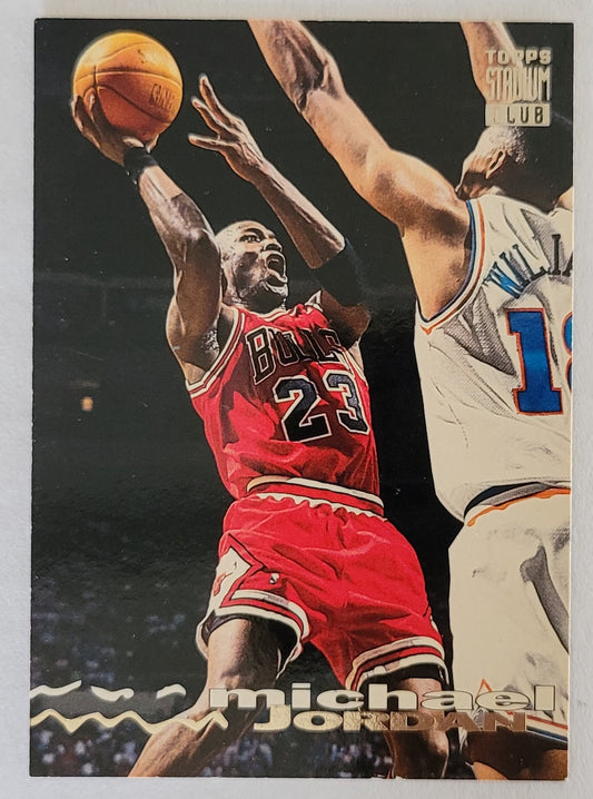 Michael Jordan - 1993-94 Stadium Club #169