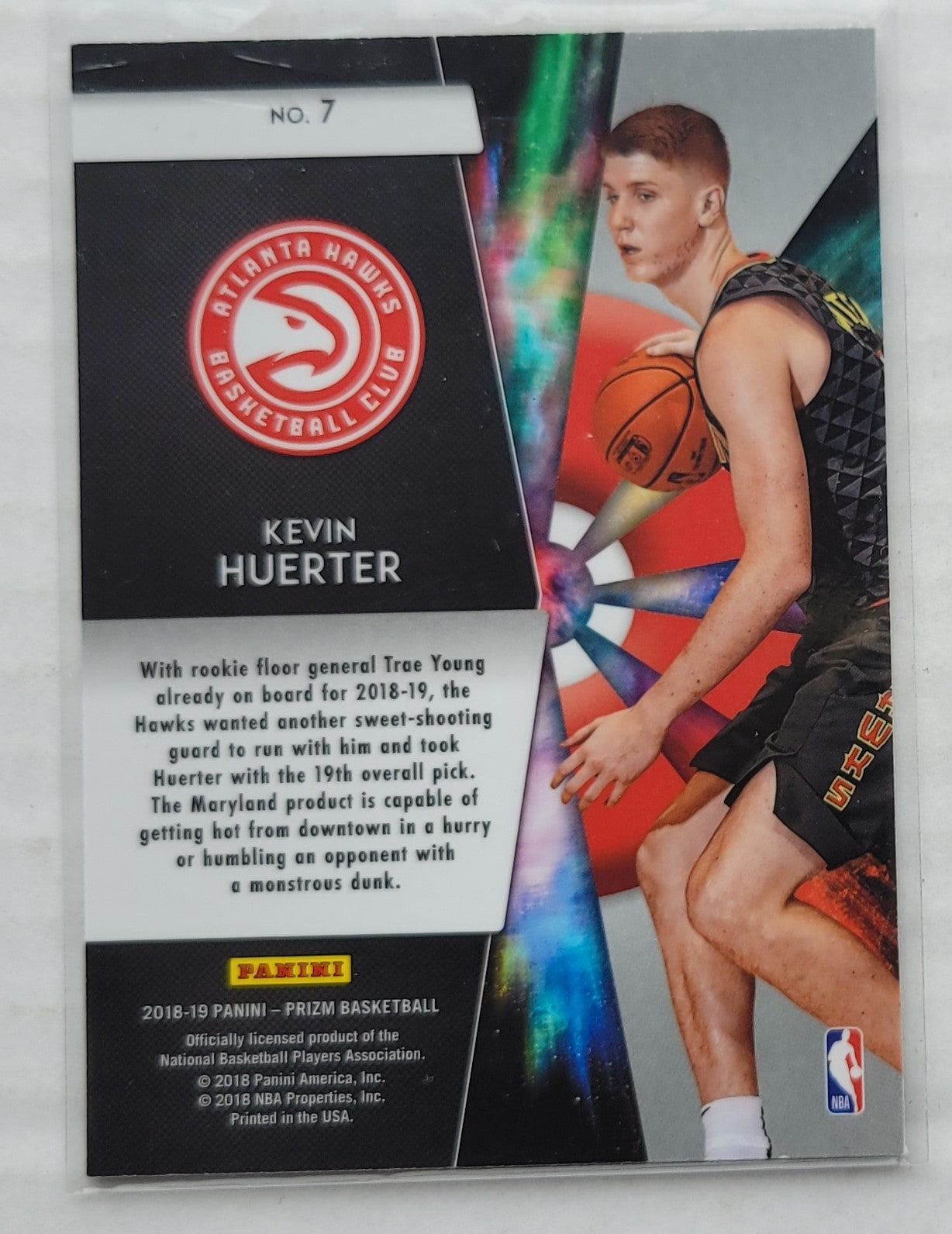 Kevin Huerter - 2018-19 Panini Prizm Freshman Phenoms #7