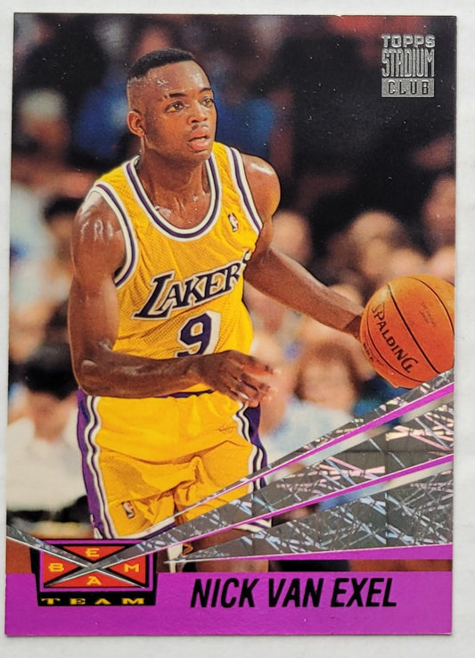 Nick Van Exel - 1993-94 Stadium Club Beam Team #17