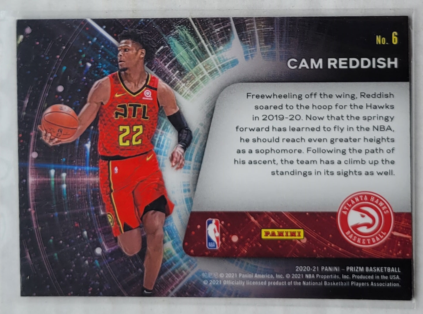 Cam Reddish - 2020-21 Panini Prizm Sophomore Stars #6