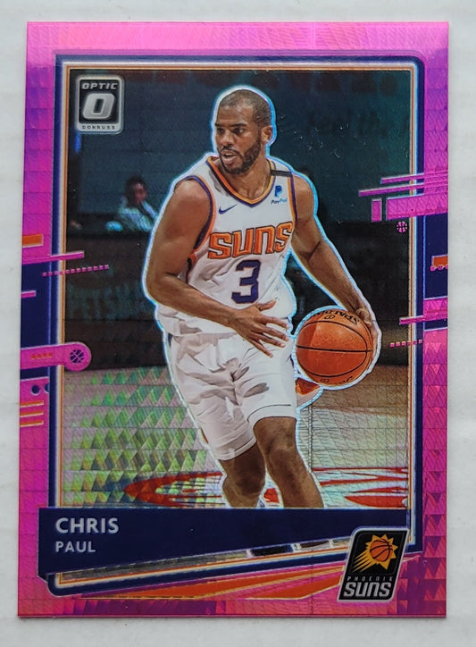 Chris Paul - 2020-21 Donruss Optic Hyper Pink #100