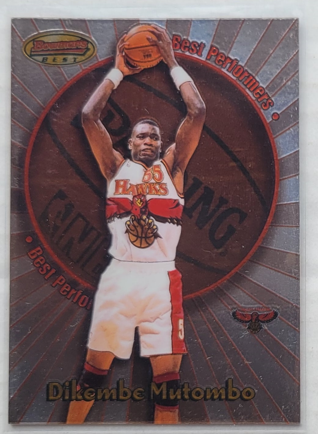 Dikembe Mutombo - 1998-99 Bowman's Best Performers #BP3