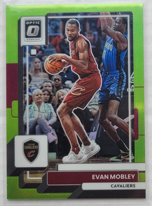 Evan Mobley - 2022-23 Donruss Optic Lime Green #93 - 015/149