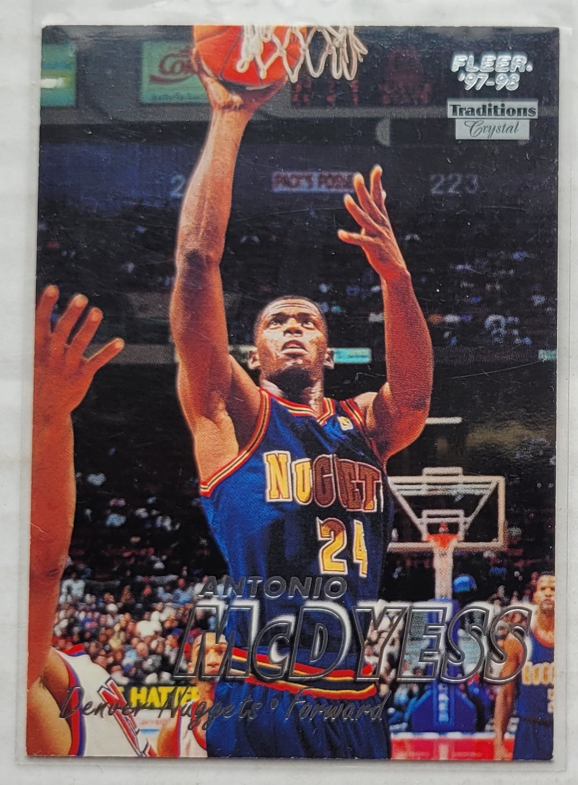 Antonio McDyess - 1997-98 Fleer Crystal Collection #24