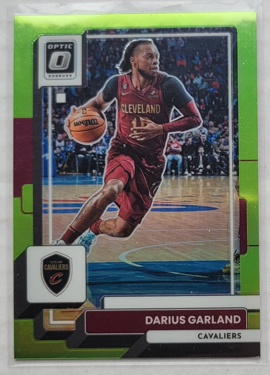 Darius Garland - 2022-23 Donruss Optic Lime Green #98  - 135/149