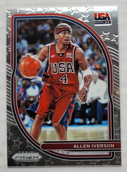 Allen Iverson - 2020-21 Panini Prizm USA Basketball #1