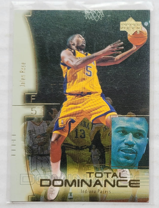 Jalen Rose - 2000-01 Upper Deck Total Dominance #TD5