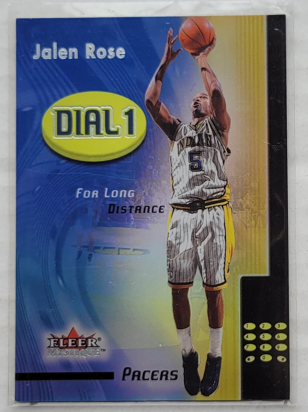 Jalen Rose - 2000-01 Fleer Mystique Dial 1 #8