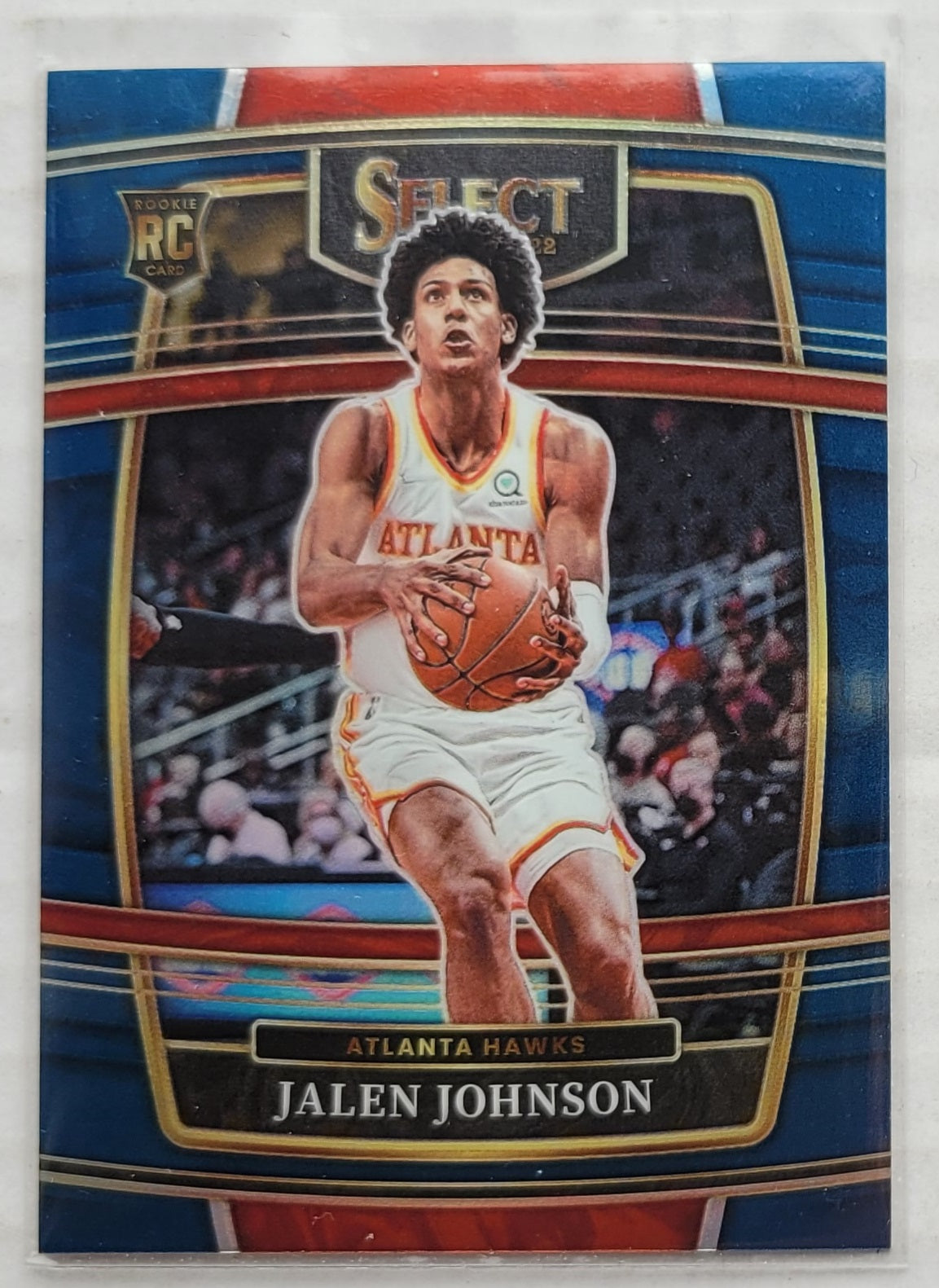 Jalen Johnson - 2021-22 Select Prizms Blue #17 RC