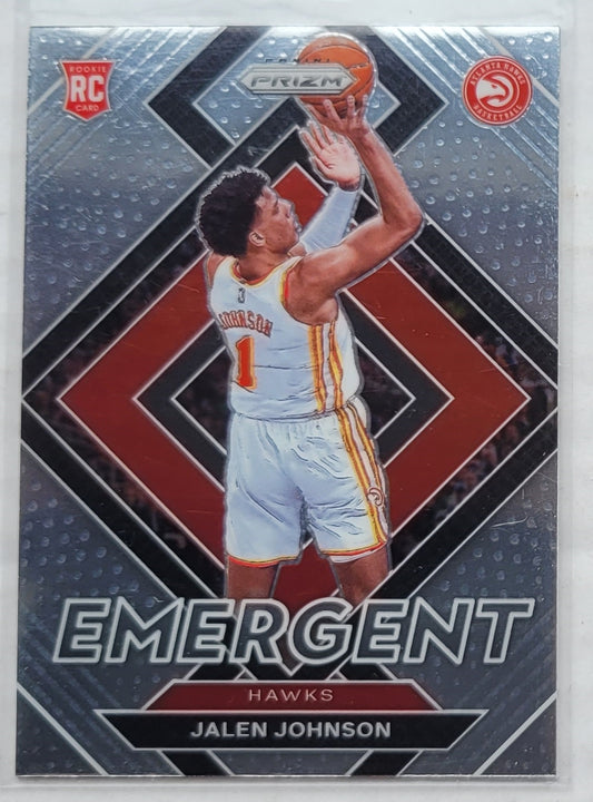 Jalen Johnson - 2021-22 Panini Prizm Emergent #18