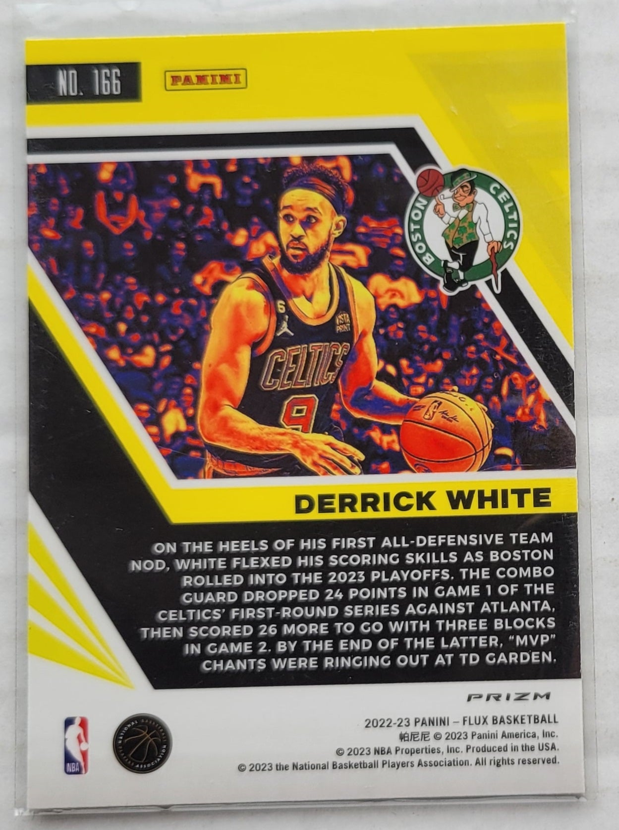 Derrick White - 2022-23 Panini Flux Silver #166