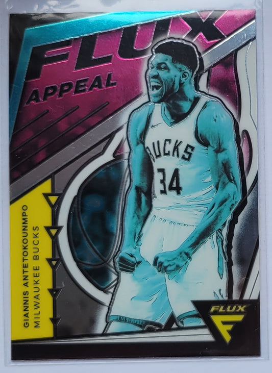 Giannis Antetokounmpo - 2020-21 Panini Flux Flux Appeal #5