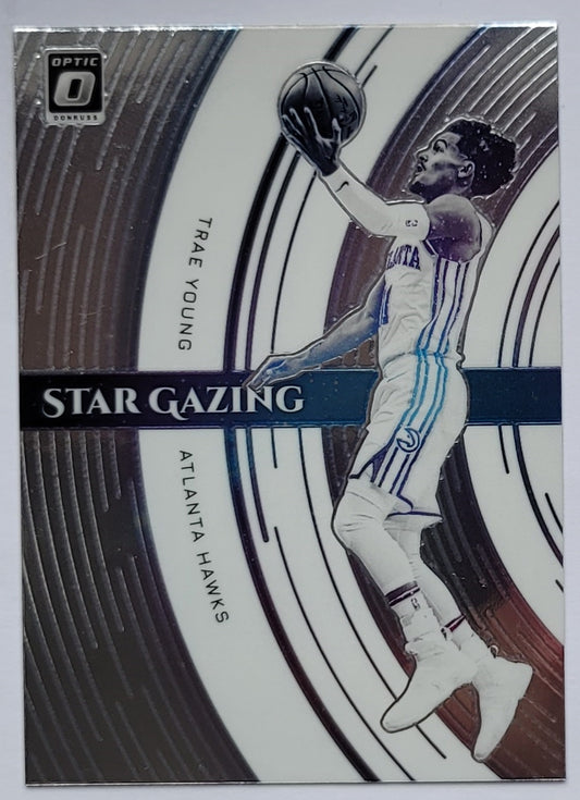 Trae Young - 2021-22 Donruss Optic Star Gazing #14